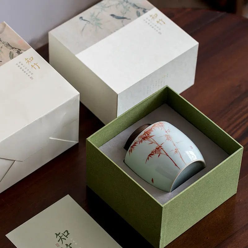 Boite à Thé ronde haut de gamme en céramique de 1000ml