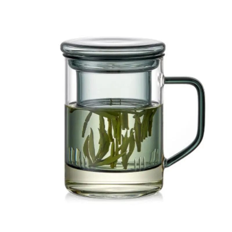 Grande mug à thé en verre avec Infuseur 400ml