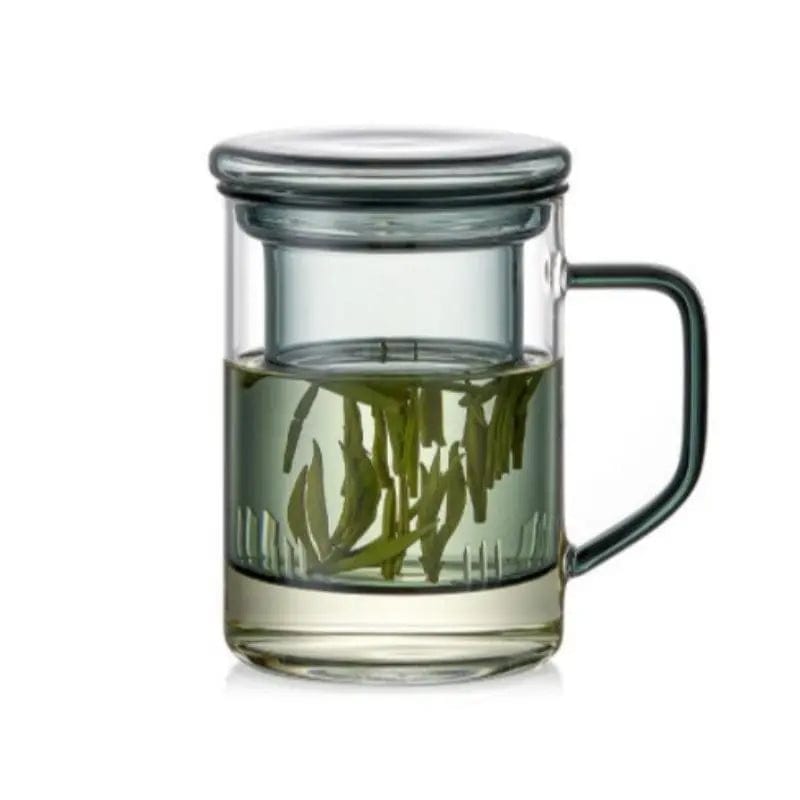 Grande mug à thé en verre avec Infuseur 400ml