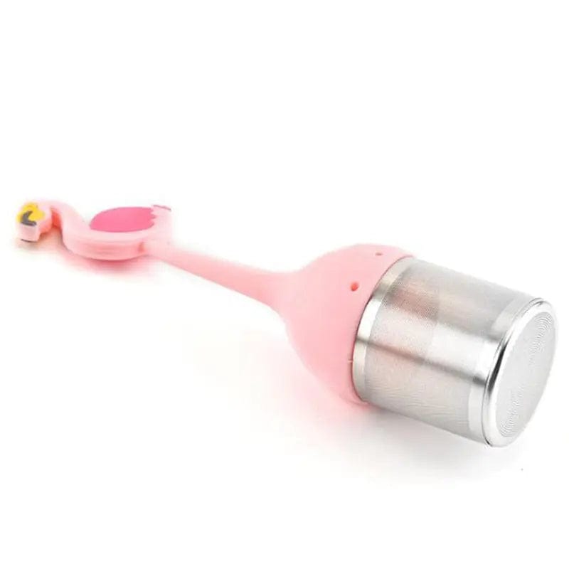 Infuseur à Thé en Silicone Flamant Rose