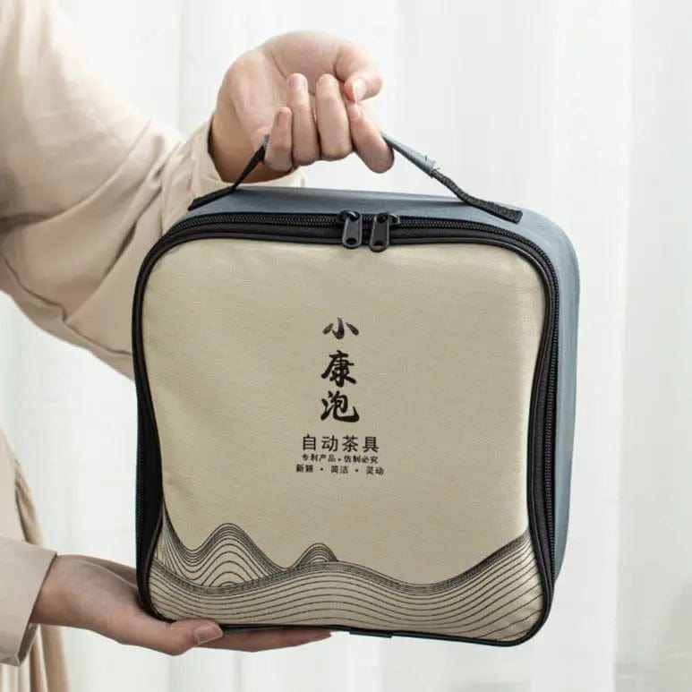 Service à thé Chinois Transportable en Céramique