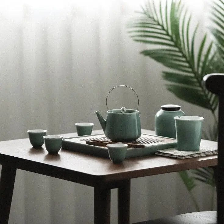 Service à thé Japonais de luxe en Céramique