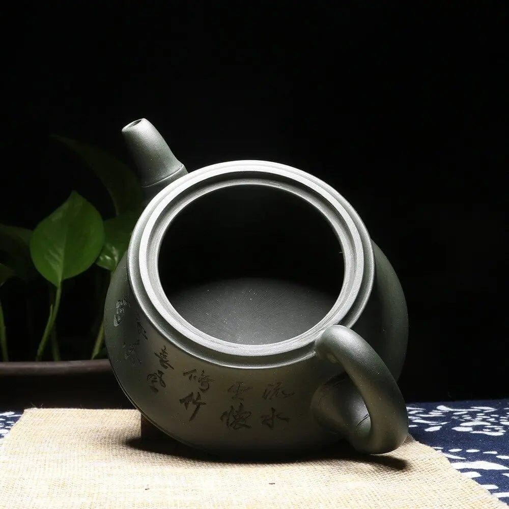 Théière Chinoise en Argile Ecriture 1L