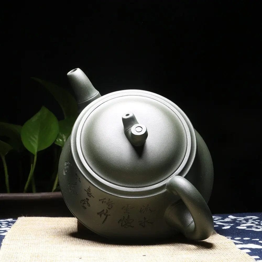 Théière Chinoise en Argile Ecriture 1L