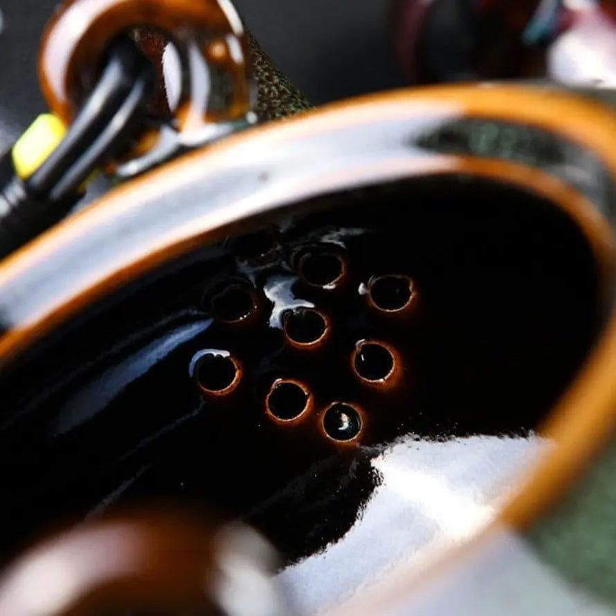 Théière Chinoise en Porcelaine Exquise Ronde 700ML