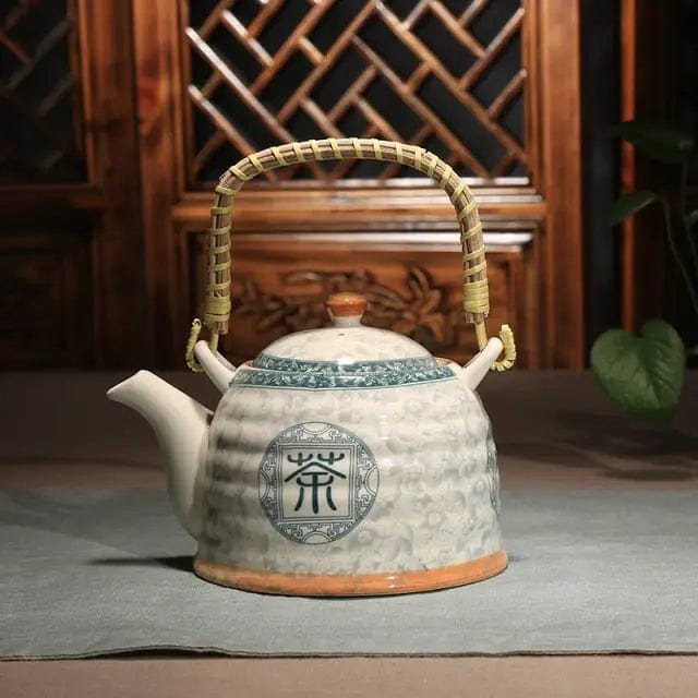 Théière Chinoise en Porcelaine Symbole 900ML