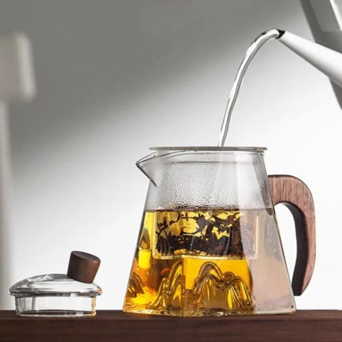 Théière Design Scandinave en Verre 400ml