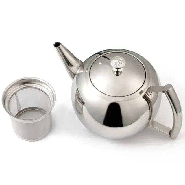 Théière en Acier Ronde 1.5L - 2L