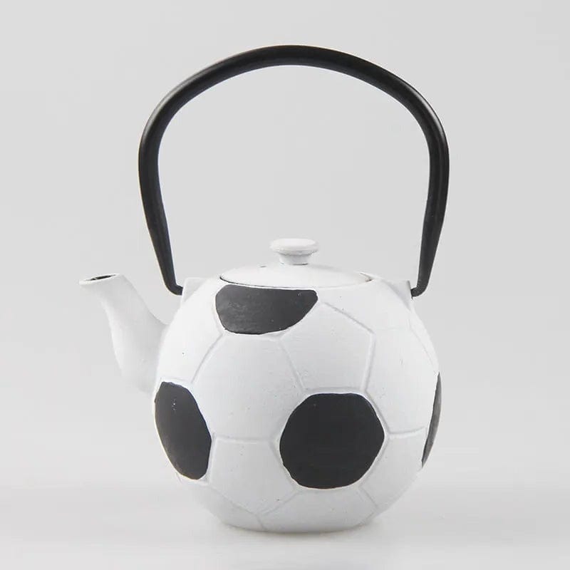 Théière en Fonte Ballon de Foot 650ml