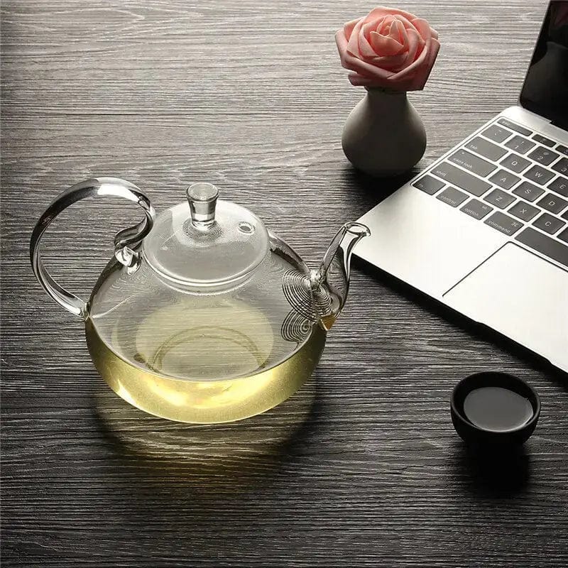 Théière en Verre Grande Poignée 400ML - 800ML