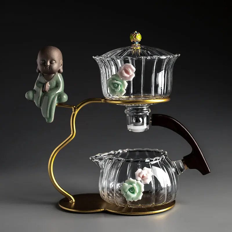 Théière en Verre Originale Petit Bouddha 300ML