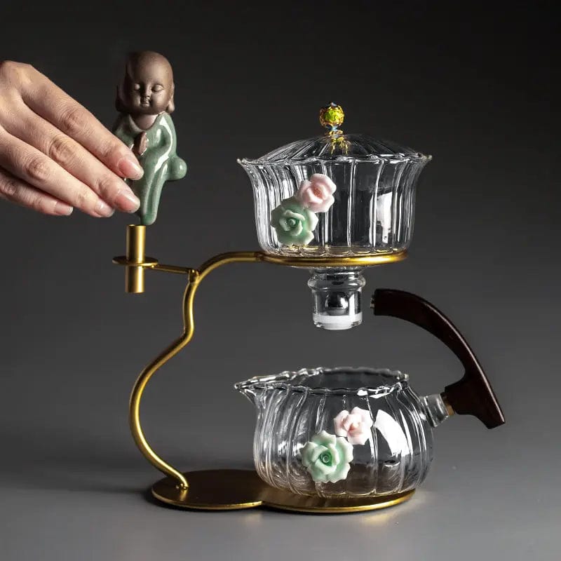 Théière en Verre Originale Petit Bouddha 300ML