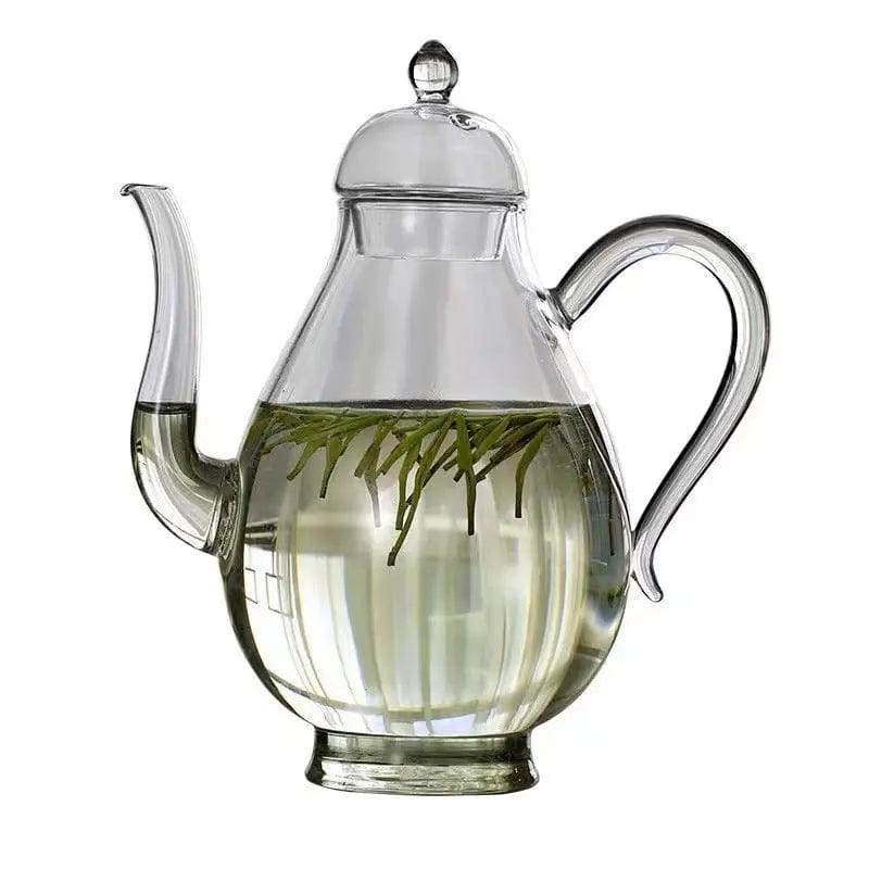 Théière en Verre Simple en forme de poire 700ml