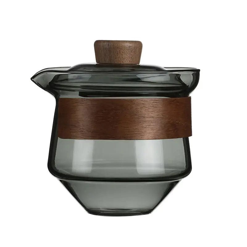 Théière Gaiwan Luxueuse en Verre 230ML