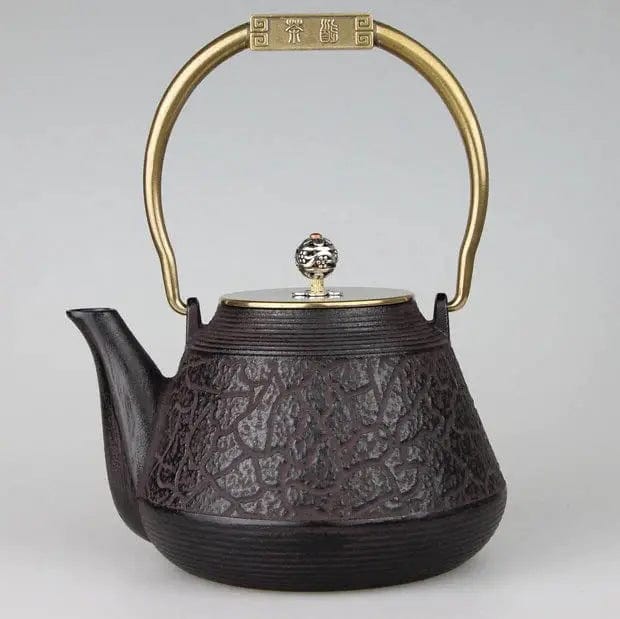 Théière Japonaise Ancienne en Fonte 1.3L