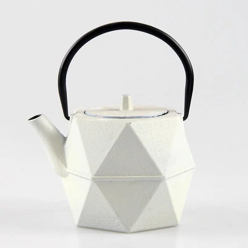 Théière Japonaise en Fonte Forme Cubique 1.2L
