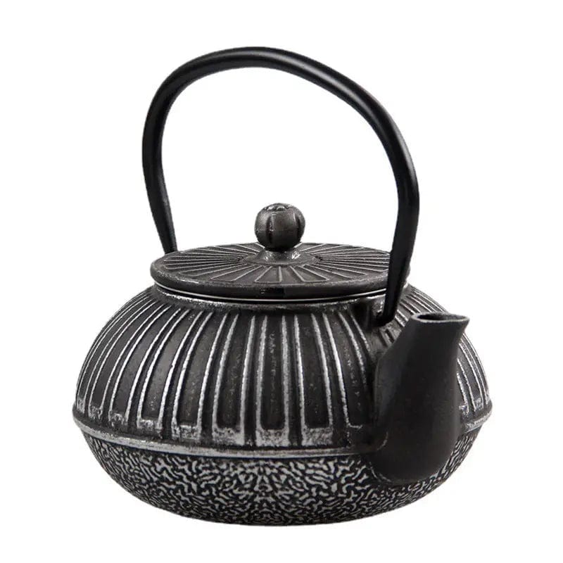 Théière Japonaise en Fonte Motifs Rectangulaires 600ml