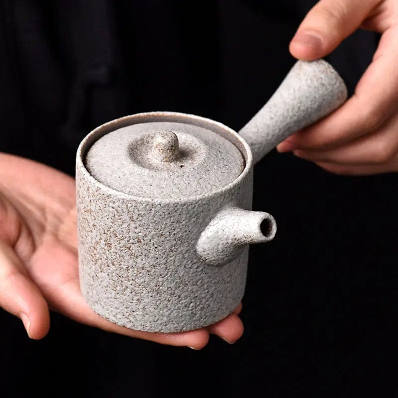 Théière Japonaise Kyusu en Céramique Vintage 160ML