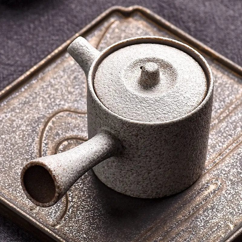 Théière Japonaise Kyusu en Céramique Vintage 160ML