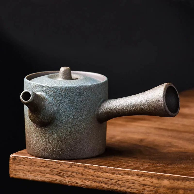 Théière Japonaise Kyusu en Céramique Vintage 160ML