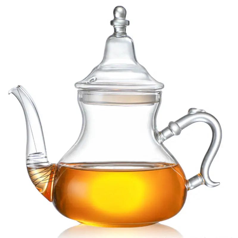 Théière Marocaine en Verre Simple 600ML - 1L