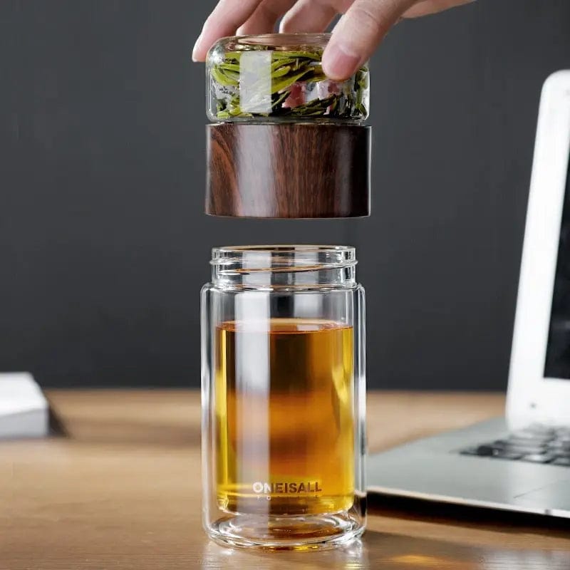 Théière Portable en Verre 200ML - 300ML