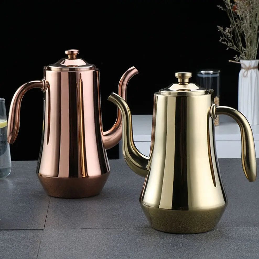 Théière Scandinave en Acier avec Infuseur 1.8L