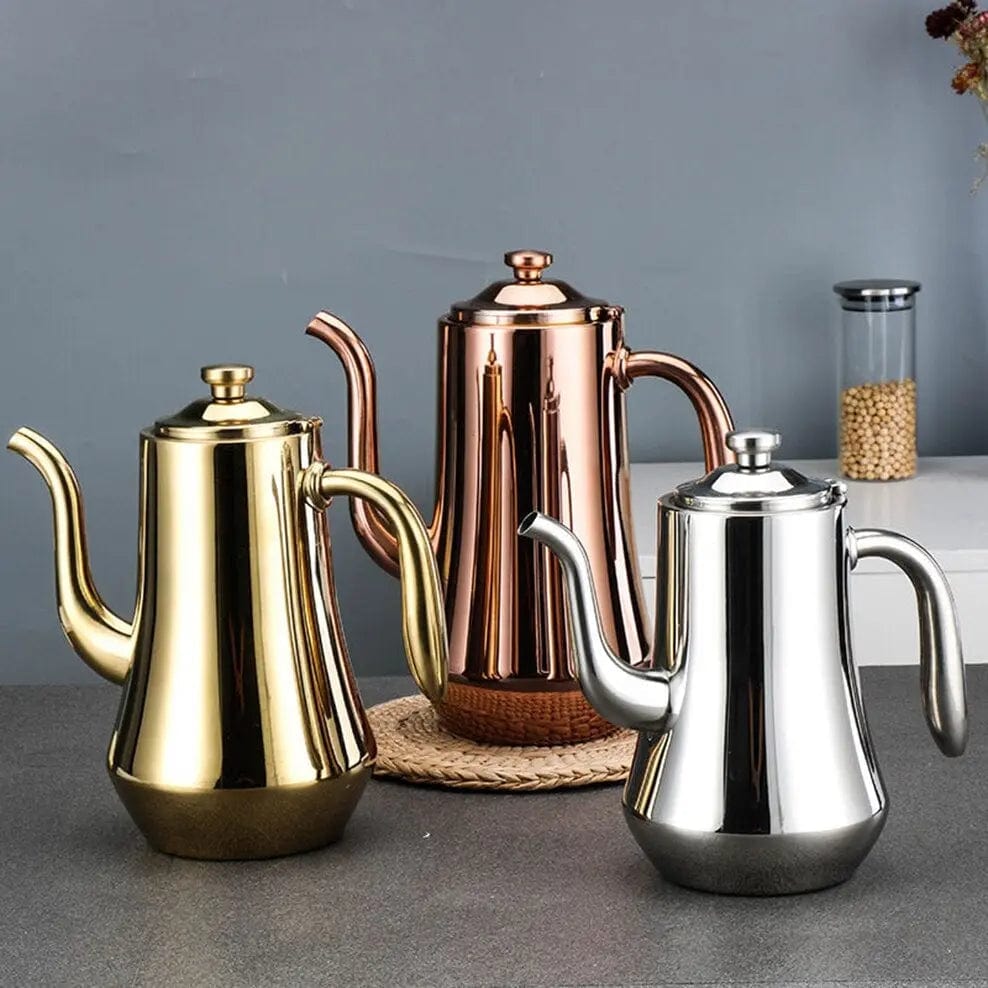 Théière Scandinave en Acier avec Infuseur 1.8L