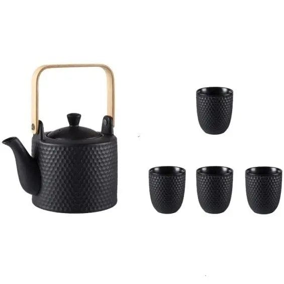 Théière Scandinave en Porcelaine Martelé 750ML