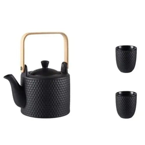 Théière Scandinave en Porcelaine Martelé 750ML