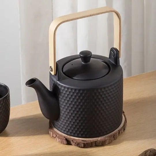 Théière Scandinave en Porcelaine Martelé 750ML