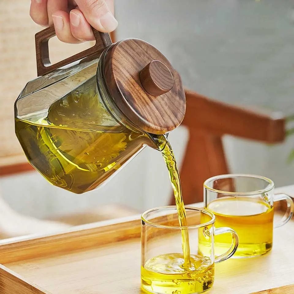 Théière Scandinave en Verre Design 500ML - 700ML