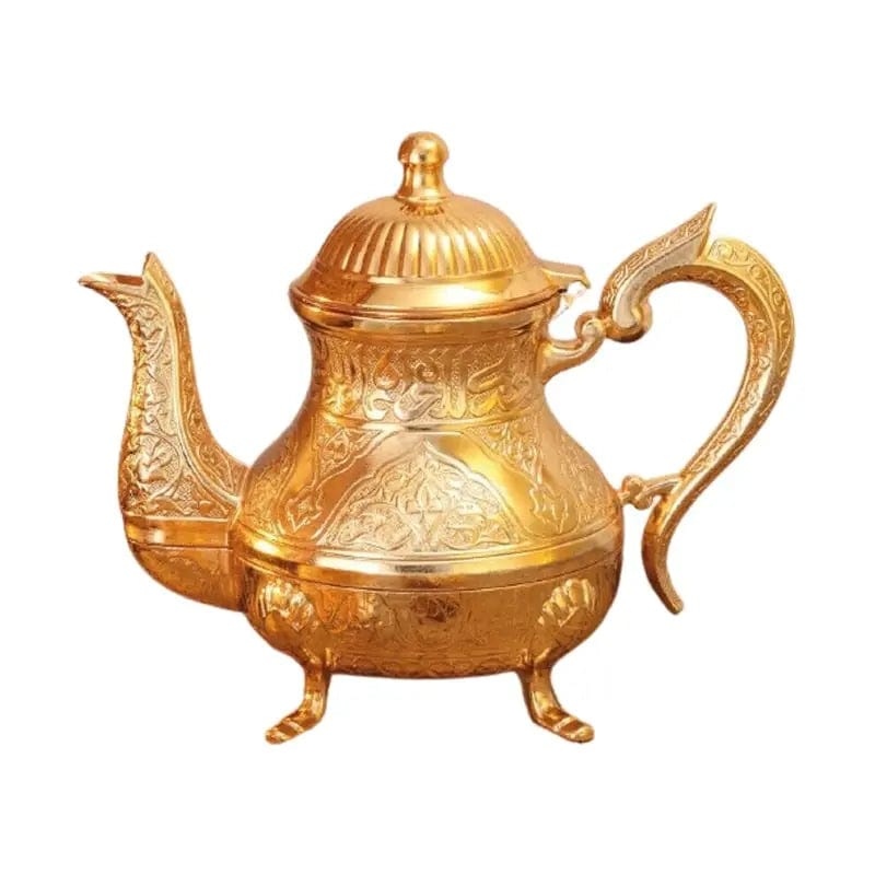 Théière Turque Vintage en Zinc 1L